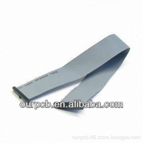 1.27mm IDC to IDC Flat Cable Assembly with Gold/Tin-plated